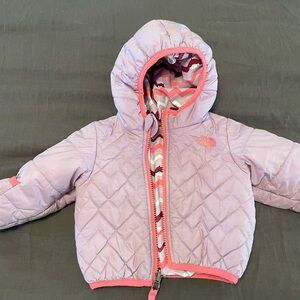 The North Face Light Purple and Pink Jacket